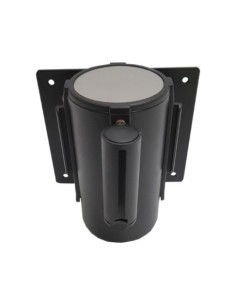 SOPORTE PARED AC.LAC.NEGRO CINTA NEGR.2M