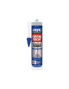 ADHESIVO MULTIUSO CEYS TOTAL TECH PLATA 50 ML