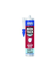 ADHESIVO TRANSPARENTE CEYS MONTACK CARTUCHO 315ML