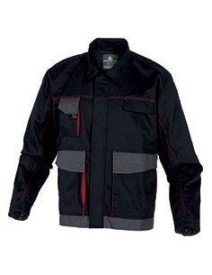 CHAQUETA D-MACH NEGRO/ROJO T-M