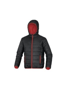 CAZADORA ACOLCHADO DELTAPLUS DOON NEGRO-ROJO