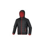 CAZADORA ACOLCHADO DELTAPLUS DOON NEGRO-ROJO