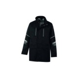 PARKA GRAFIZ NEGRO T-M