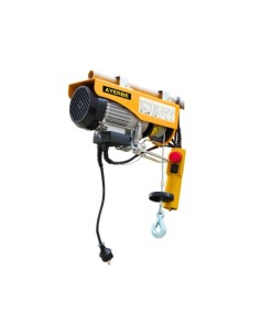 ELEVADOR ELÉCTRICO AY 300/600 KG CON POLEA Y PARADA DE EMERGENCIA 1050W