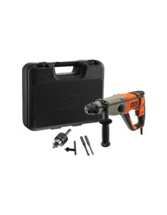 MARTILLO BLACK+DECKER SDS-PLUS 800W MALETÍN 3 MODOS TRABAJO ERGONÓMICO