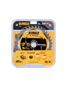 HOJA SIERRA DEWALT XR DT99563-QZ - 190MM 36T EXTREME RUNTIME PORTÁTIL