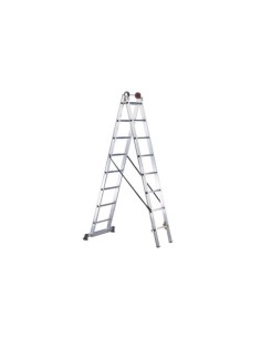 ESCALERA EURO 2 TRAMOS SVELT 10 PELDAÑOS