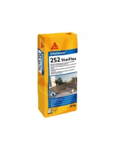 SIKA CERAM 252 STARFLEX BLANCO (25KG)