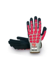 GUANTE HPPE+FIBRAS DE VIDRIO RECUB T-8