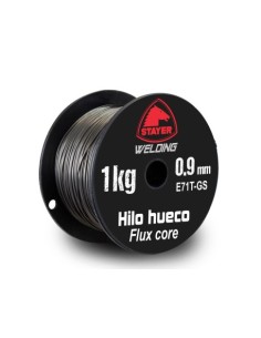 BOBINA 1KG HILO HUECO 0.9MM STAYER E71T-GS 2