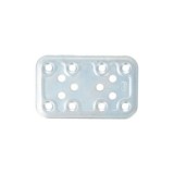 PLACA 500-80X50 ZINCADO (14106)