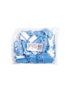 LLAVERO PORTAETIQUETAS 80 AZUL(17226
