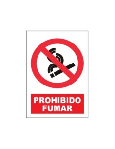 SEÑAL PE 21X29 PROHIBIDO FUMAR