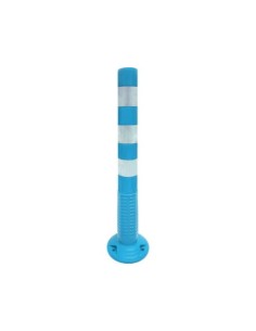 BOLARDO 75CM AZUL FLEX. 3BAN.REFLEX N1