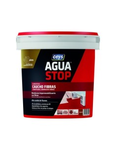 AGUA STOP CAUCHO FIBRAS 1KG TERRACOTA CEYS