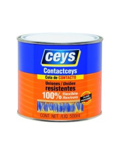 COLA DE CONTACTO CEYS 1/2 LITRO ADHESIVO MULTIUSO