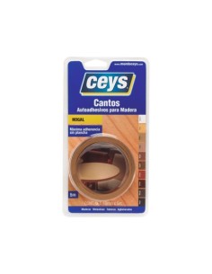 CANTO AUTOADHESIVO CEYS 5M NOGAL PARA MUEBLES