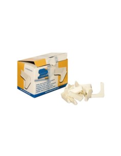 PIES PARA ESTANTERIAS SIMONRACK 40 SENCILLOS BLANCO