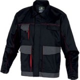 CHAQUETA D-MACH NEGRO/ROJO