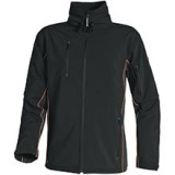 SOFTSHELL HORTEN NEGRO/NARANJA