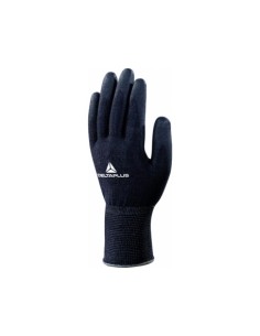 GUANTE HDPE END PU NEGRO T-7