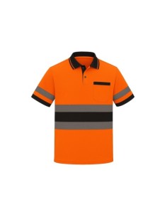 POLO FORTE AV MANGA CORTA NARANJA