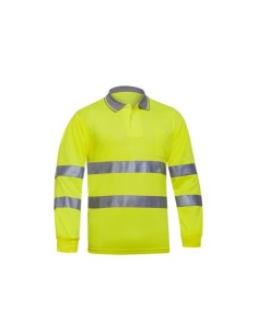 POLO COOLFIRST MANGA LARGA AV TRANSPIRABLE AMARILLO