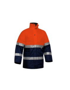 PARKA COMBINADA AV NARANJA/MARINO