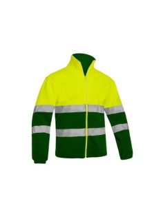 FORRO POLAR AV BICOLOR AMARILLO/VERDE CAZA