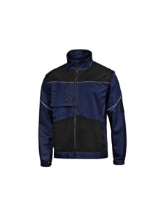 CAZADORA STRETCH PRO MARINO-NEGRO