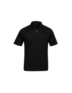 POLO MANGA CORTA COOLDRY NEGRO