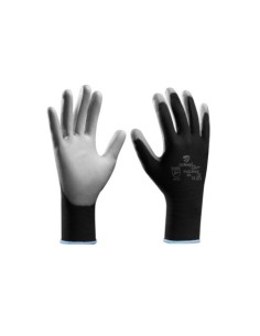 GUANTE PROTECCIÓN NYLON/POLIURETANO NEGRO