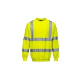 SUDADERA PORTWEST AMARILLA ALTA VISIBILIDAD