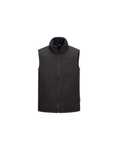 CHALECO SOFTSHELL NEGRO PORTWEST