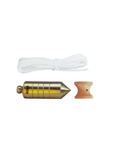 PLOMADA ACERO ZINCADO 700G CON NUEZ DIÁBOLO