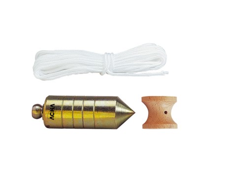 PLOMADA ACERO ZINCADO 700G CON NUEZ DIÁBOLO