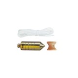 PLOMADA ACERO ZINCADO 700G CON NUEZ DIÁBOLO
