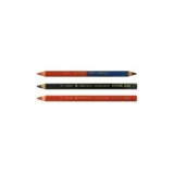 LÁPIZ CONSTRUCCIÓN MINA GRUESA Ø6,25 BICOLOR