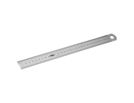 REGLA SEMIRRÍGIDA INOXIDABLE 500X30X1MM