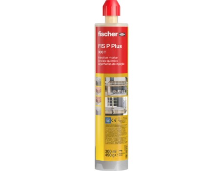 RESINA ANCLAJE FIS P PLUS 300T FISCHER POLIÉSTER
