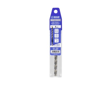 BROCA HSS COBALTO 11MM INOX DIN338 IZAR 135º