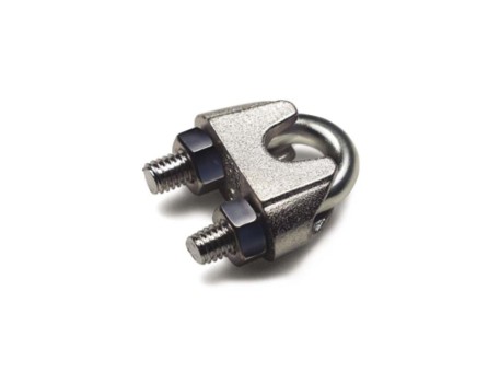 SUJETACABLES INOXIDABLE 4MM DIN 741 AISI 316