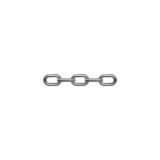CADENA ACERO CINCADA DIN 5685A ESLABÓN 12MM X 8M