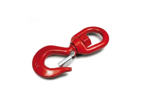 GANCHO GIRATORIO CON SEGURO 1000KG FORJADO