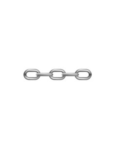 CADENA DIN 5685A ACERO CINCADO ESLABÓN 3MM 60M
