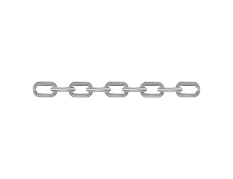 CADENA CALIBRADA DIN 766 GALVANIZADA 10MM 10M