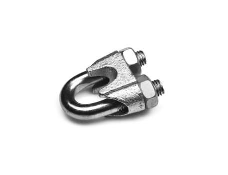 SUJETACABLES GALVANIZADO Ø26MM DIN 741