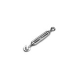 TENSOR GANCHO/ANILLA M8 CINCADO BLANCO DIN 1480