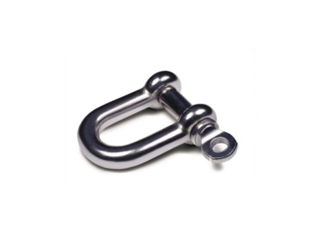 GRILLETE RECTO INOXIDABLE 316 DE 4MM