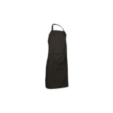 DELANTAL CON PETO TIMBAL NEGRO MICROFIBRA TRANSPIRABLE
